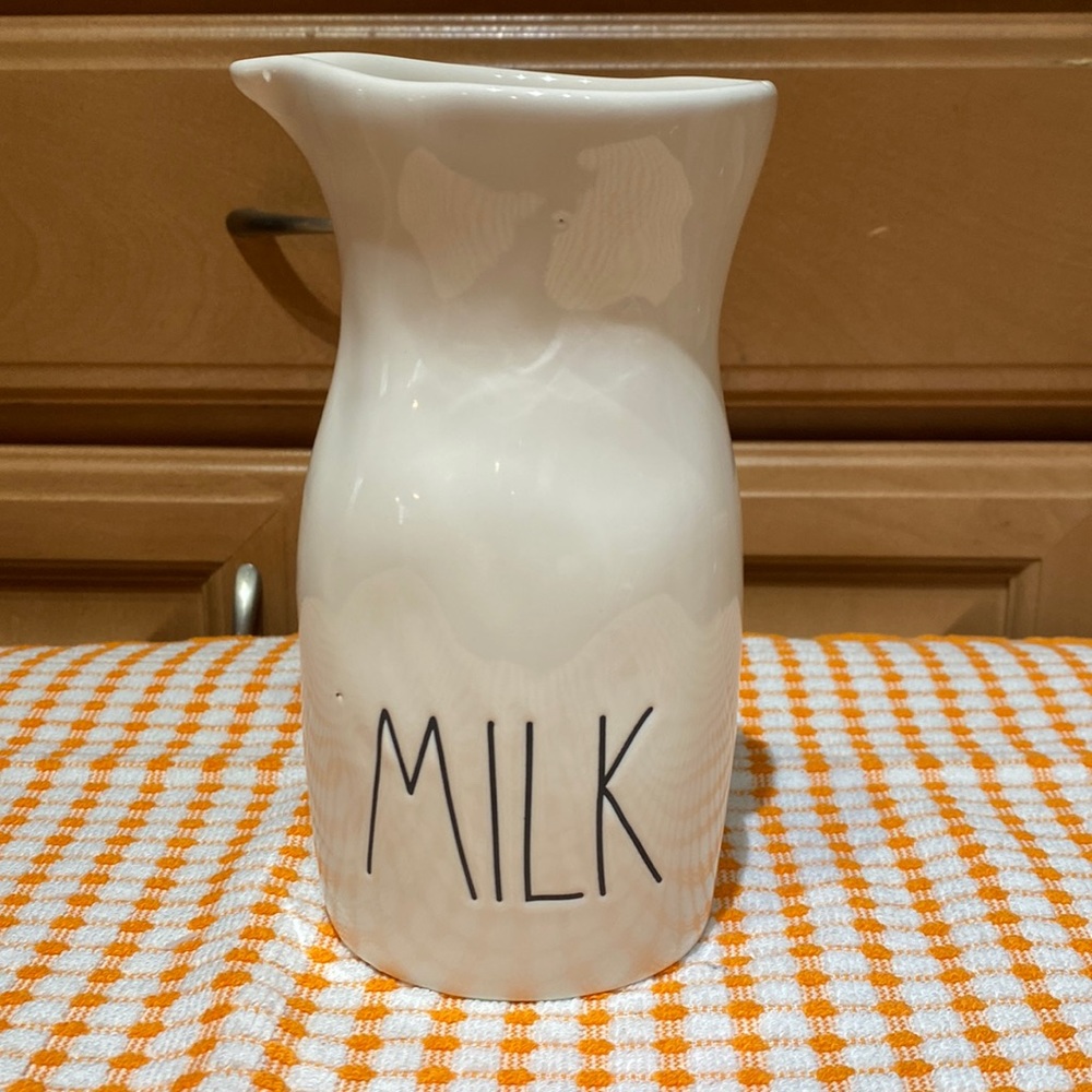 Rae Dunn Milk pourer medium size